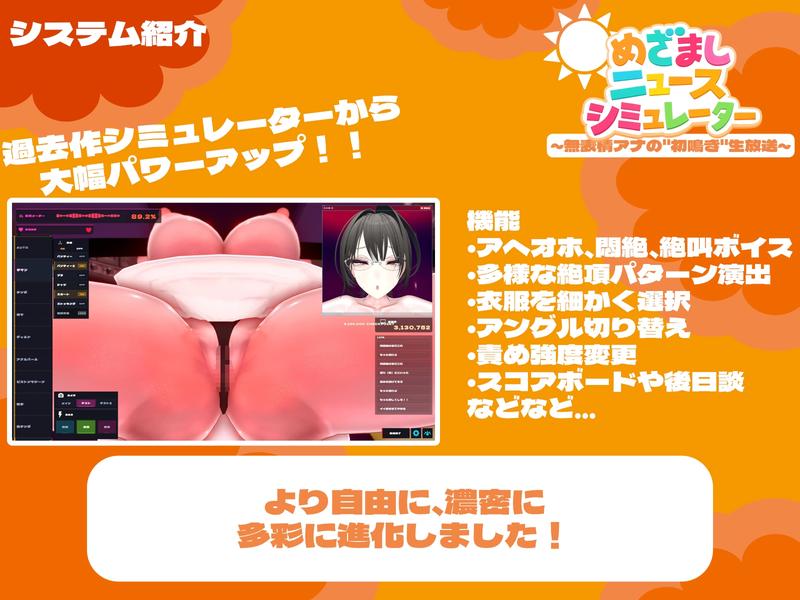 めざましニュースシミュレーター ～無表情アナの"初鳴き"生放送～- Sneak Peek 2