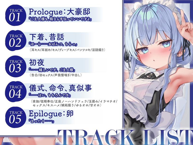 【フォーリー】皮肉屋○リメイドと夜伽の真似事 〜毒舌クールなエリートメイドとふたりきりの身分差ご奉仕密着囁き純愛服従ワンルームえっち〜- Sneak Peek3