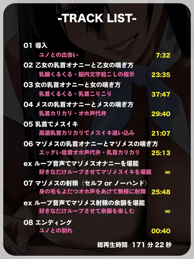 【完全女性優位/乳首オナニー】正しい「マゾメス」の喘ぎ方【低音オホ声/心情代弁】- Sneak Peek 3