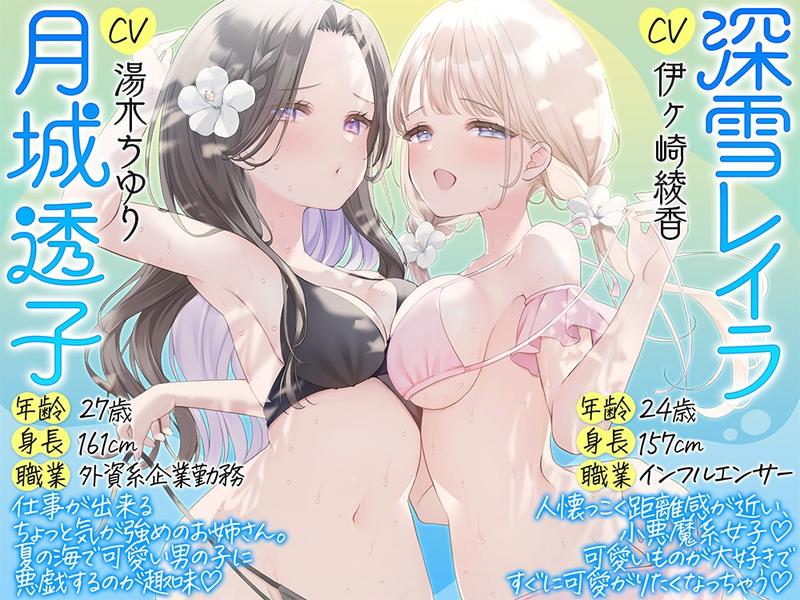 夏の海で恥ずかし~い♡開発済み乳首バレ!もっと雑魚雑魚乳首に開発されちゃいました♡- Sneak Peek3