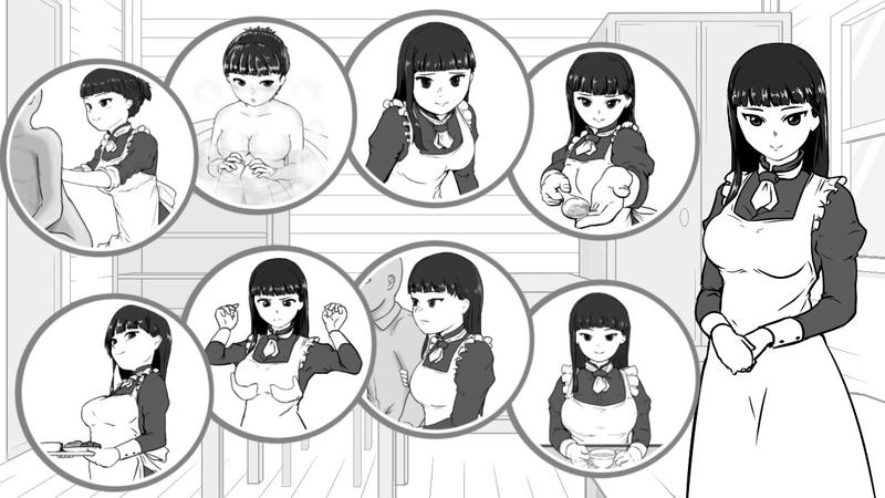 離れでメイドと療養性活- Highlight 1