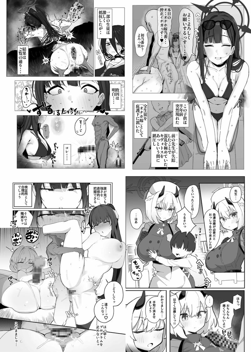 【漫画版】ブルアカ・アズレン ゴブリンエロガキ合同「1'000'000 GOBLINS ATTACK」- Sneak Peek 2