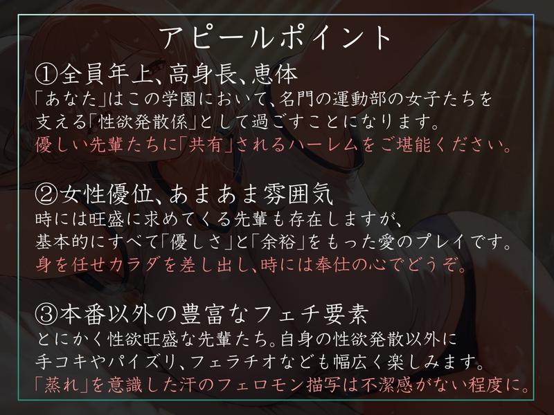 【汗蒸れ・暴発射精・足ピンあり】運動部名門校の「性欲発散係」として優しい先輩に共有してもらう僕-ランカ編-【おまけトラック“のみ”おほ声】- Sneak Peek3